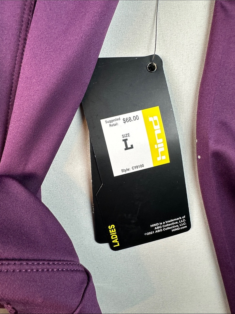 Hind Purple Running Performance Top - Picture 6 of 10